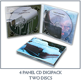 CD Digipak 4 Panel CD Digipack Two Discs