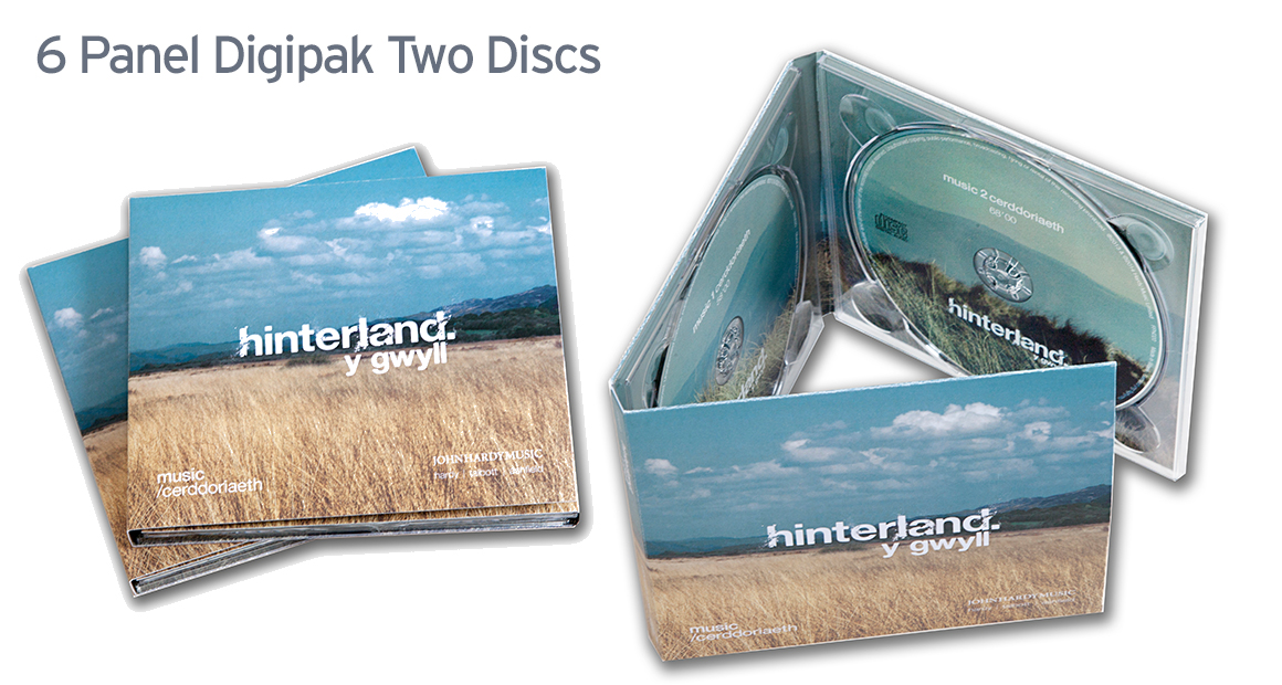 6 Panel CD Digipak - Two Dicscs