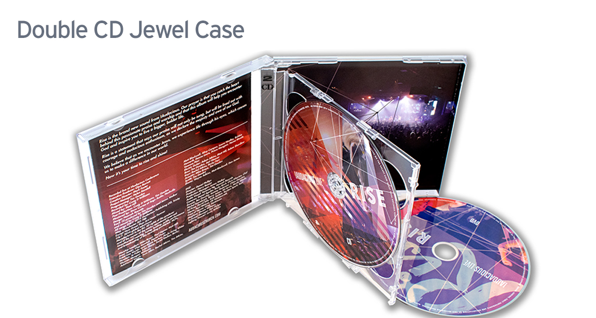 Double CD Jewel Cases and Multi-way CD Boxes
