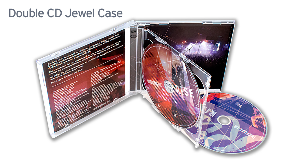 Double CD Jewel Case