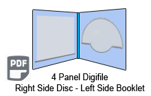 4 Panel CD digifile 2 Disc